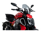 Puig New Generation Adjustable Screen In Clear for Ducati Diavel V4 (24-25)