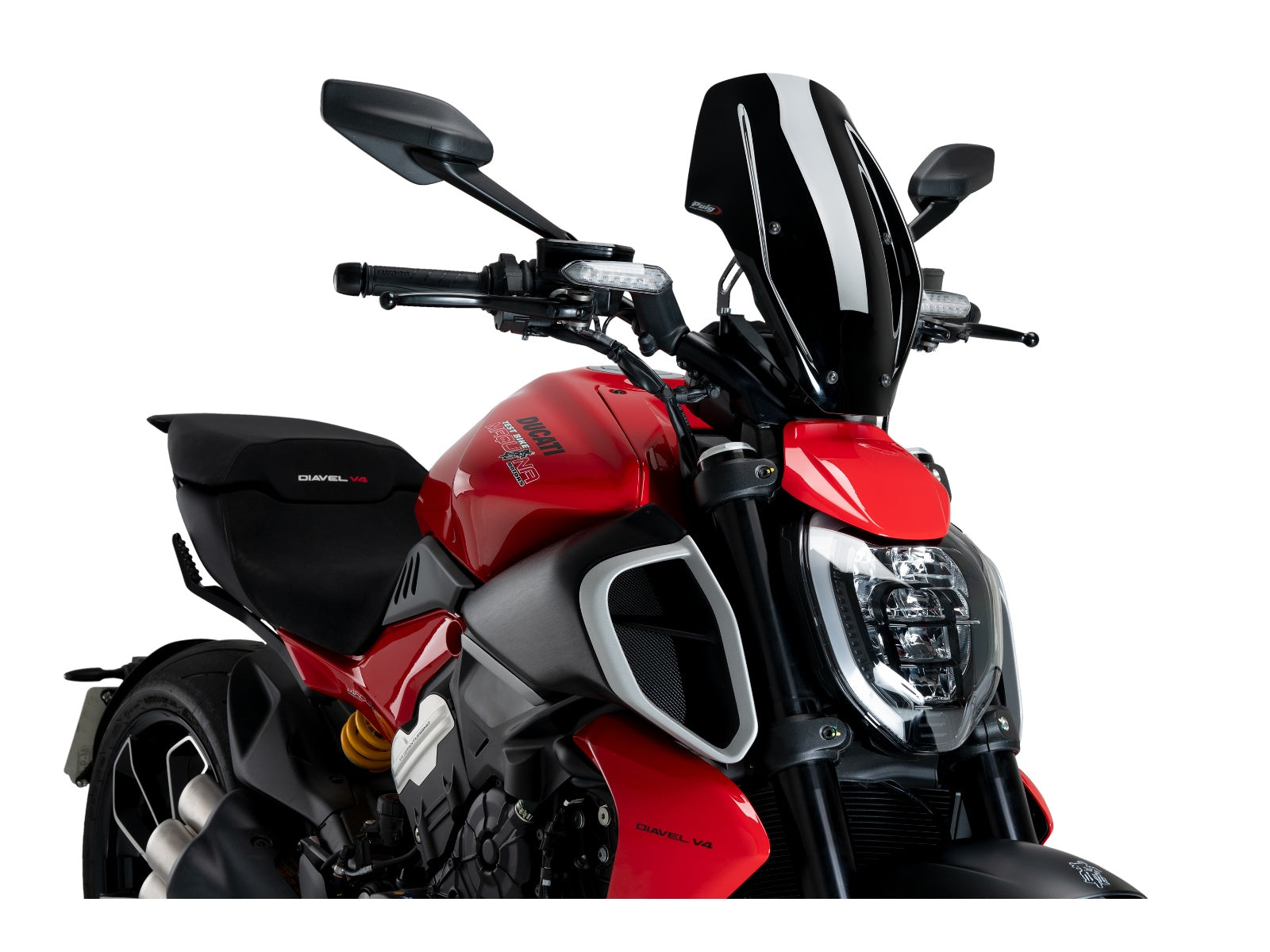 Puig New Generation Adjustable Screen for Ducati Diavel V4 (24-26)