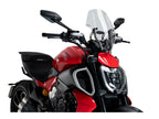 Puig New Generation Adjustable Screen In Clear for Ducati Diavel V4 (24-25)