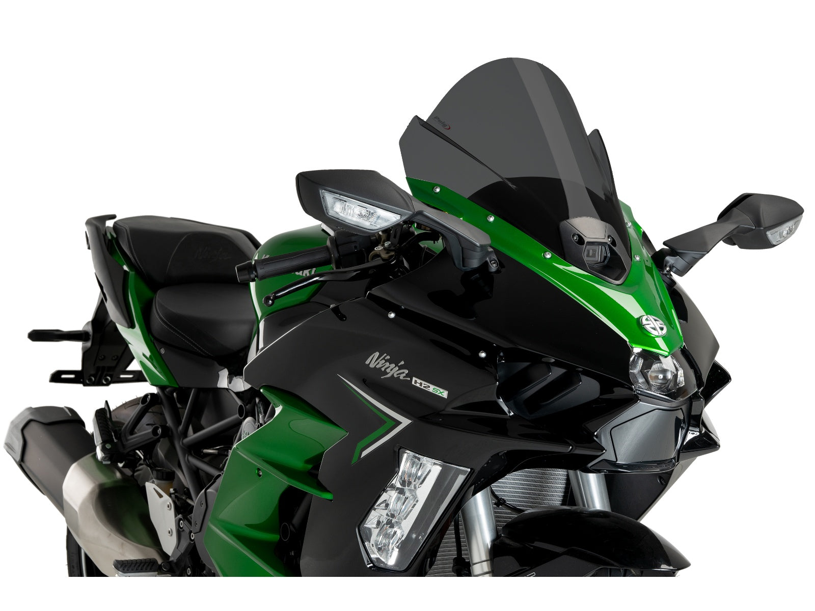 Puig Z-Racing Screen In Clear for Kawasaki Ninja H2 SX (23-24)