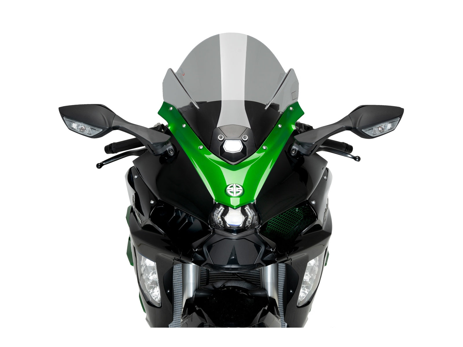 Puig Z-Racing Screen In Clear for Kawasaki Ninja H2 SX (23-24)