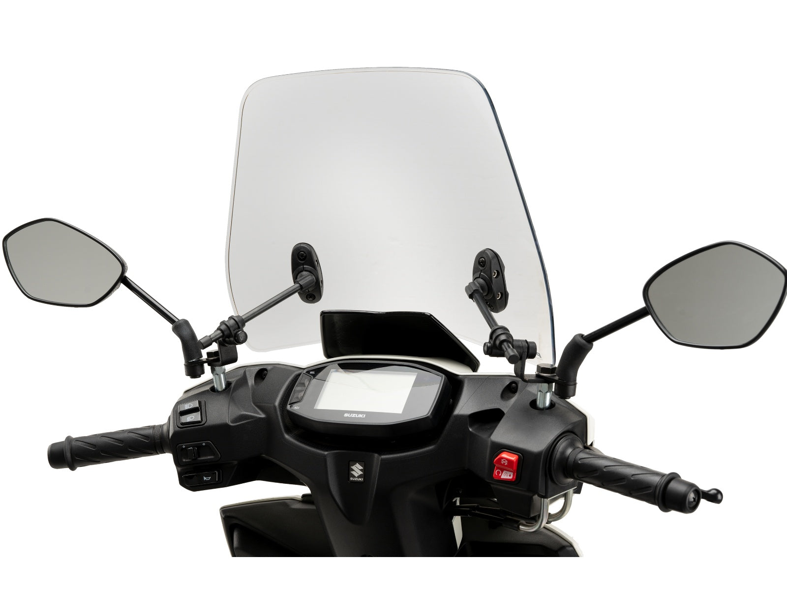 Puig Traffic Screen In Clear for Suzuki Avenis 125i (21-24)