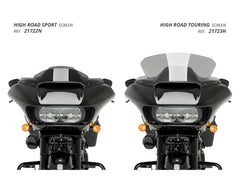 Puig Batwing Sport Screen In Clear for Harley Davidson CVO Road Glide Ultra FLTRUSE (11-16)
