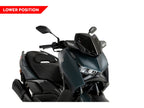 Puig V-Tech Line Sport Screen In Light Smoke for Yamaha Xenter 125 Tech Max (23-25)