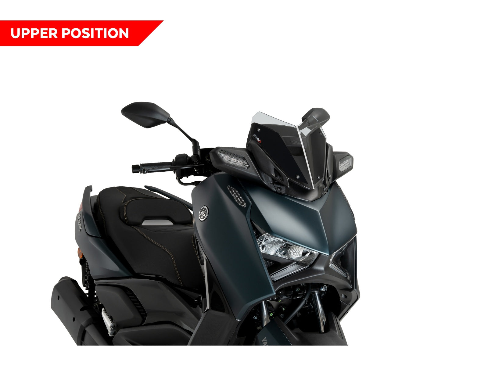 Puig V-Tech Line Sport Screen In Light Smoke for Yamaha XMax 300 (23-25)