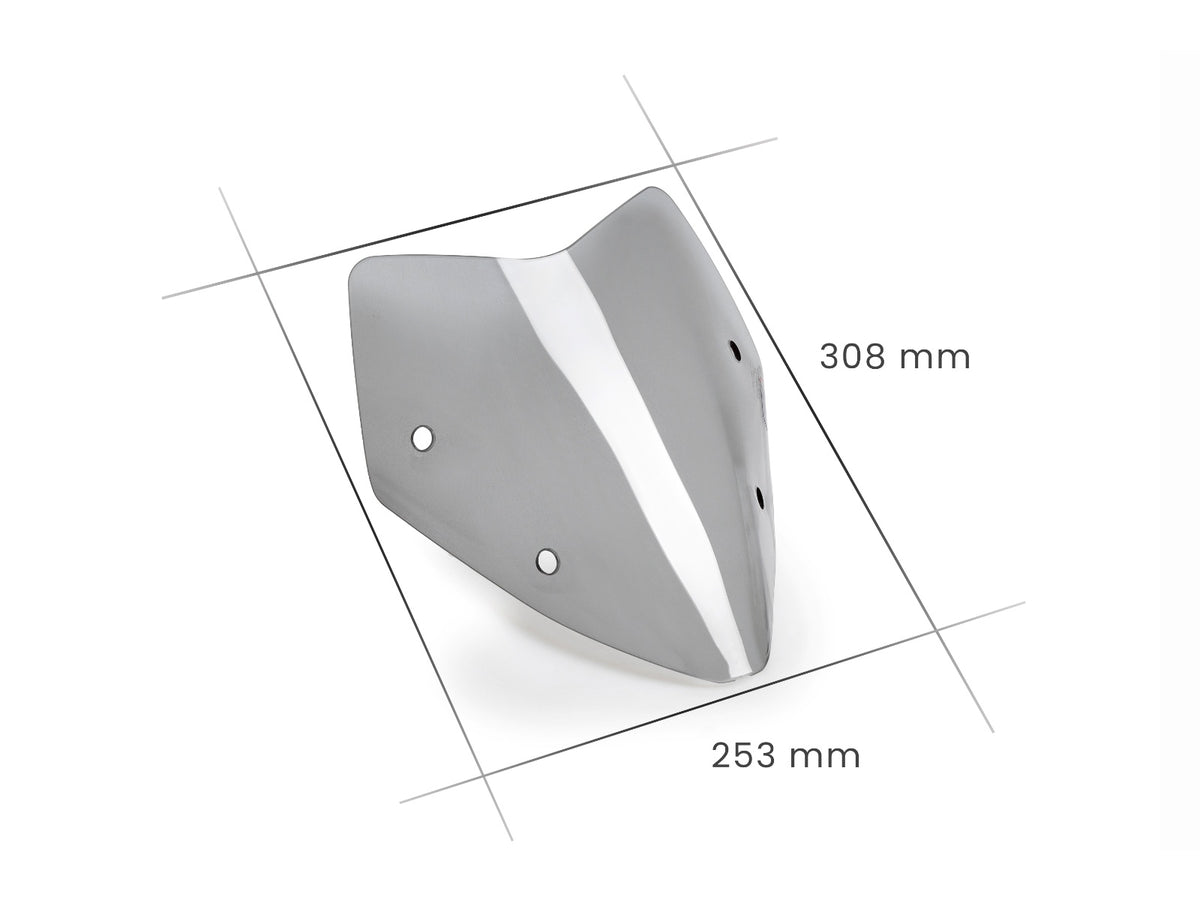 Puig Sport Screen In Light Smoke for Benelli TRK 702 X (23-25)