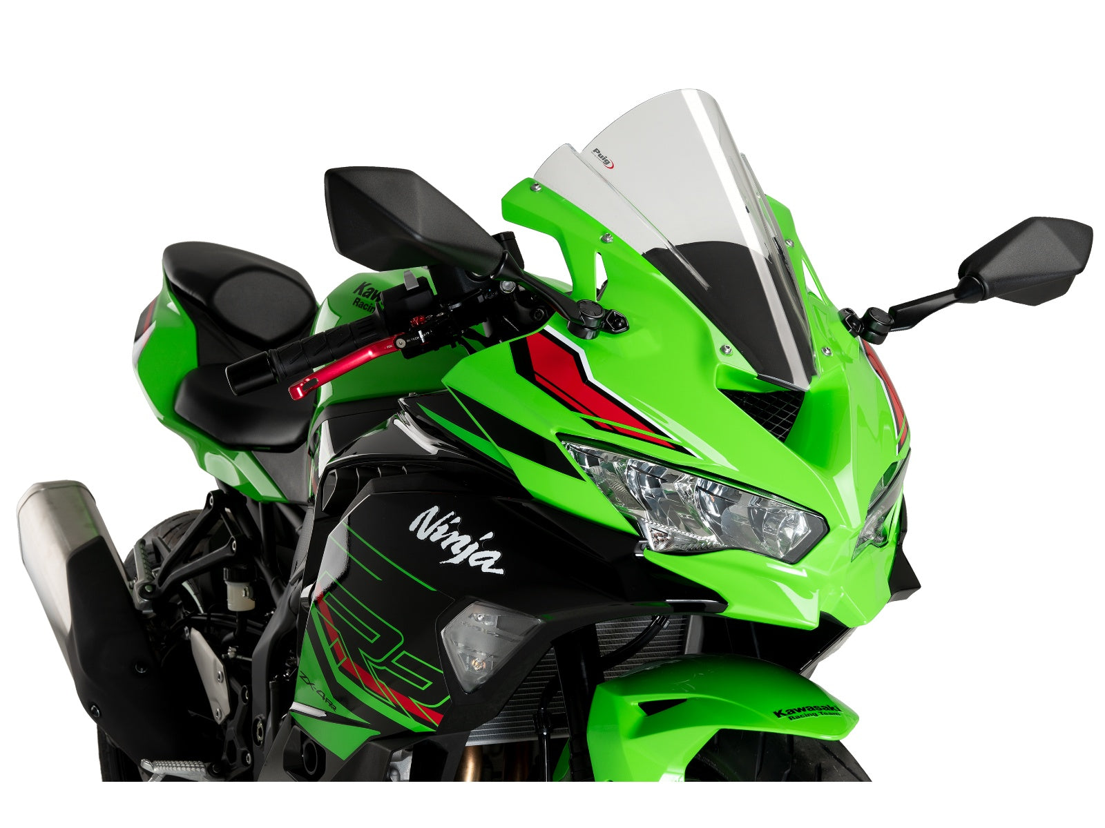 Puig R-Racer Screen In Clear for Kawasaki ZX-4R (24-25)