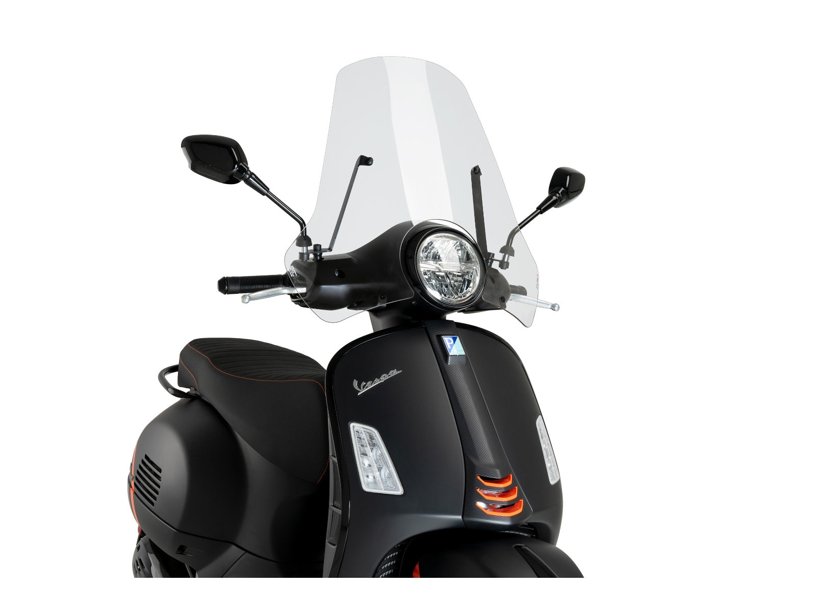 Puig GTS Touring Screen In Clear for Piaggio Vespa GTS Super Sport 300 (23-25)