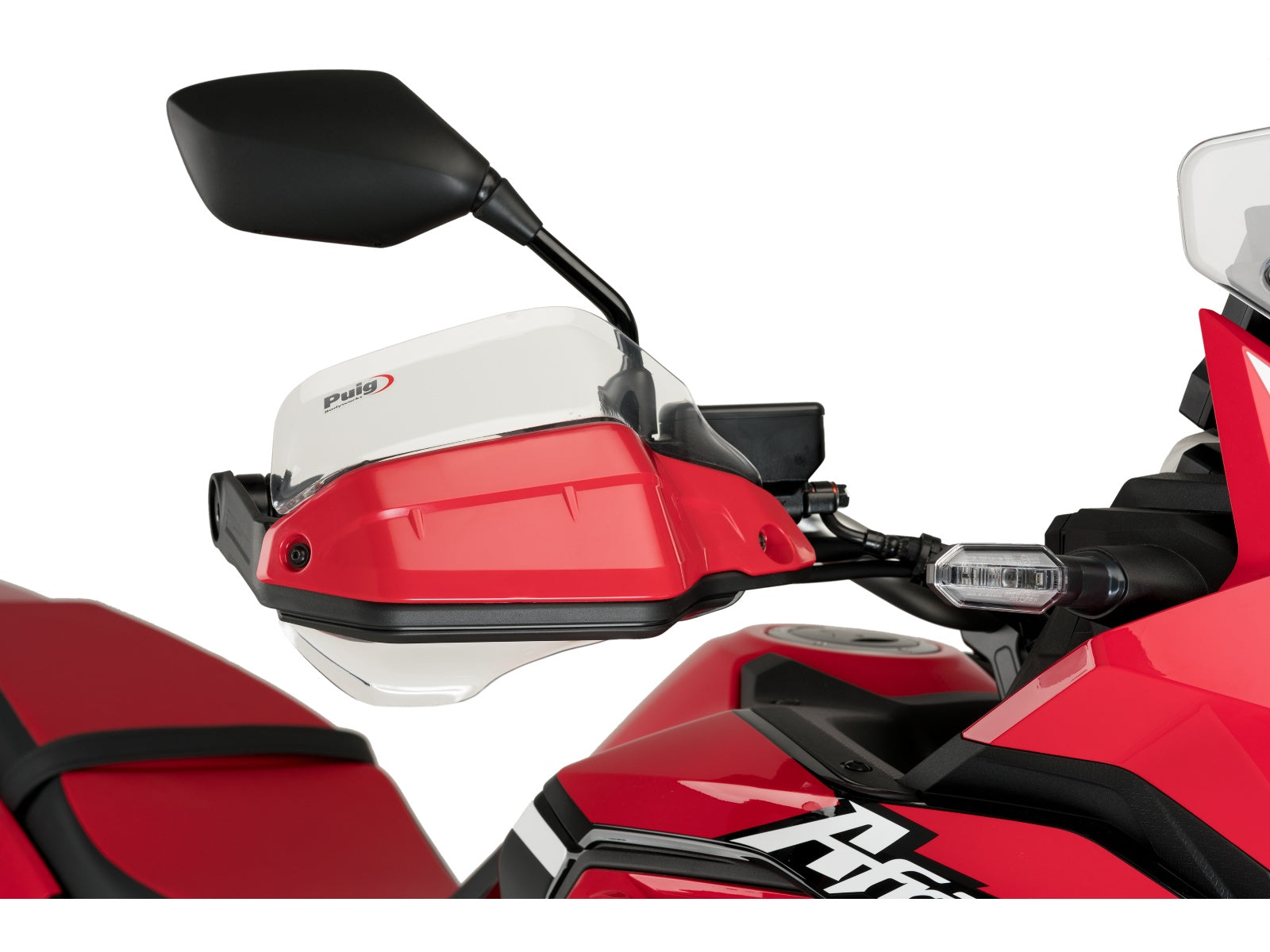 Puig Handguard Extensions In Clear for Honda Africa Twin CRF1100L (20-25)