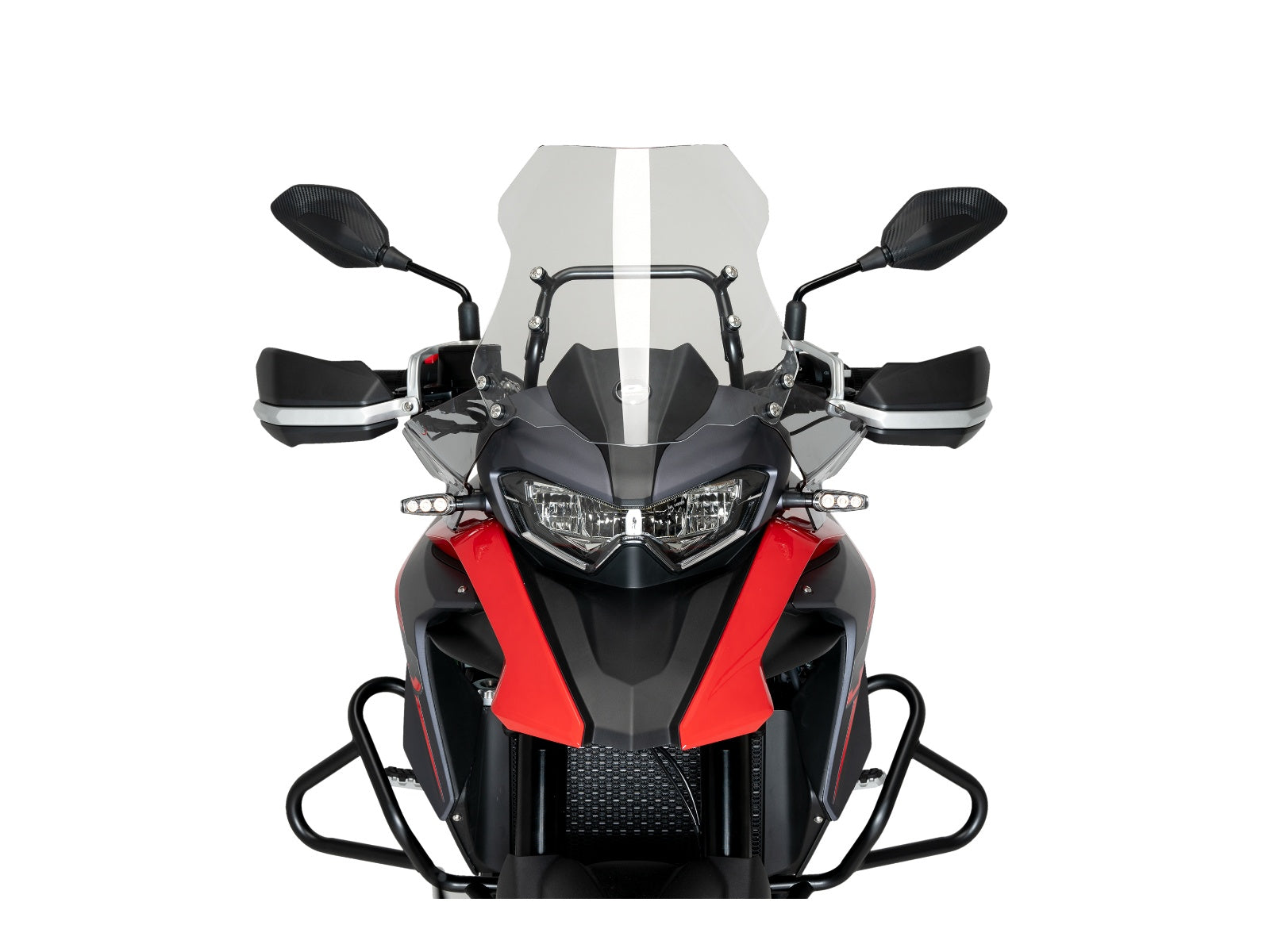 Puig Front Wind Deflectors In Clear for QJ Motor SRT 550 On Road (23-24)