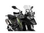 Puig Front Wind Deflectors In Clear for QJ Motor SRT 700X Trail (23-25)
