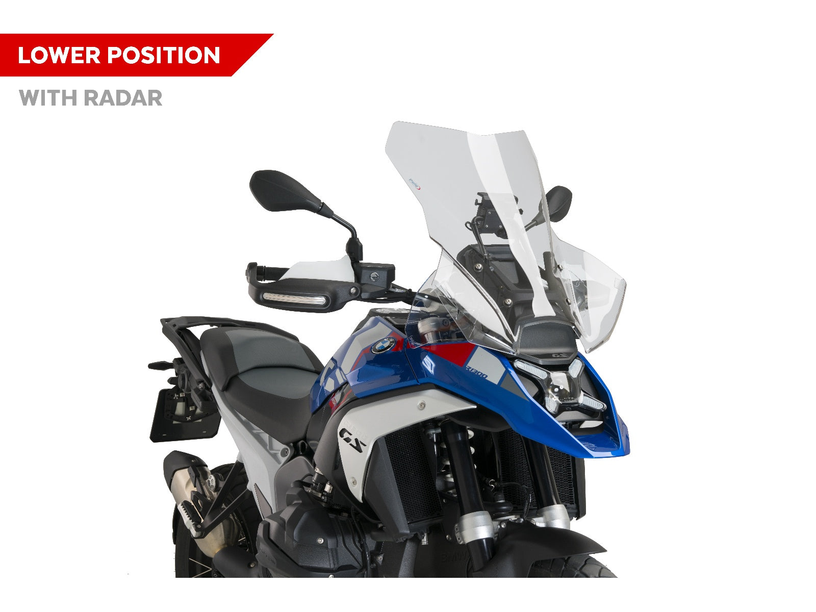 Puig Touring Screen In Clear for BMW R1300 GS (23-25)