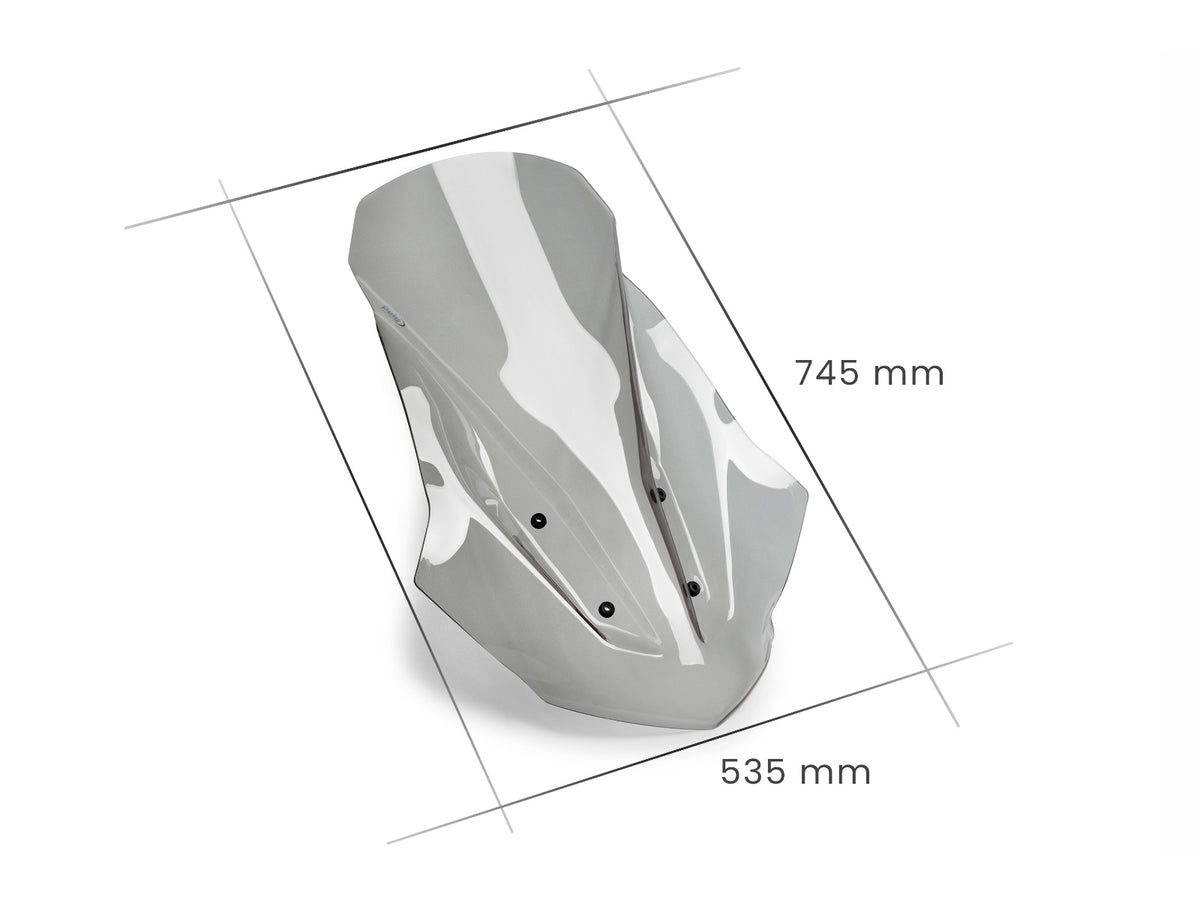 Puig V-Tech Line Touring Screen In Clear for Yamaha NMax 125 (21-24)
