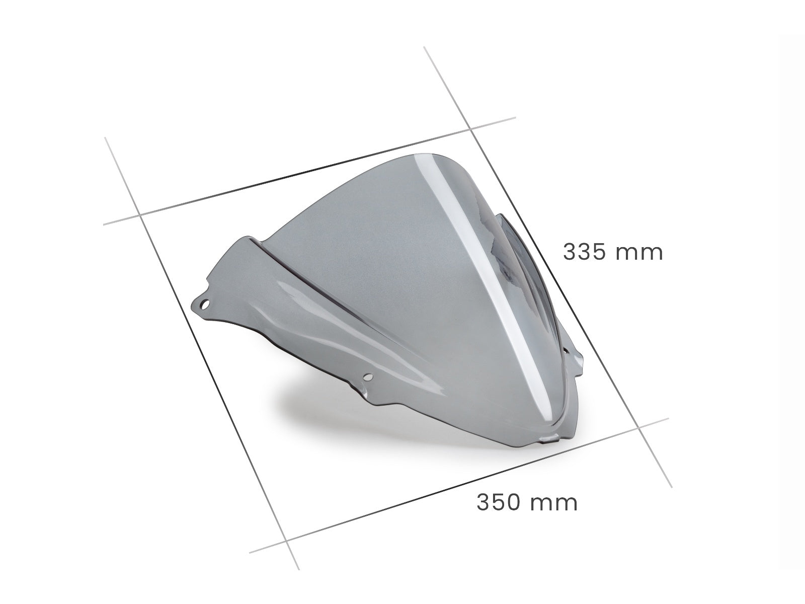 Puig R-Racer Screen In Clear for Kawasaki ZX-6R 636 (24-25)