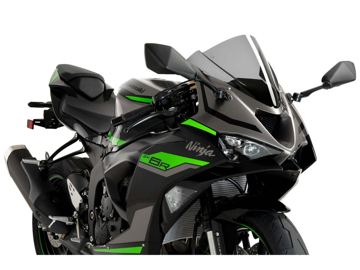 Puig R-Racer Screen In Clear for Kawasaki ZX-6R 636 (24-25)