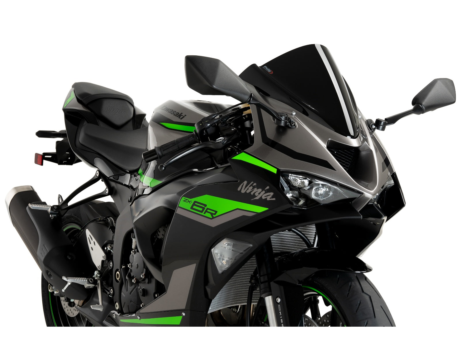 Puig R-Racer Screen In Clear for Kawasaki ZX-6R 636 (24-25)