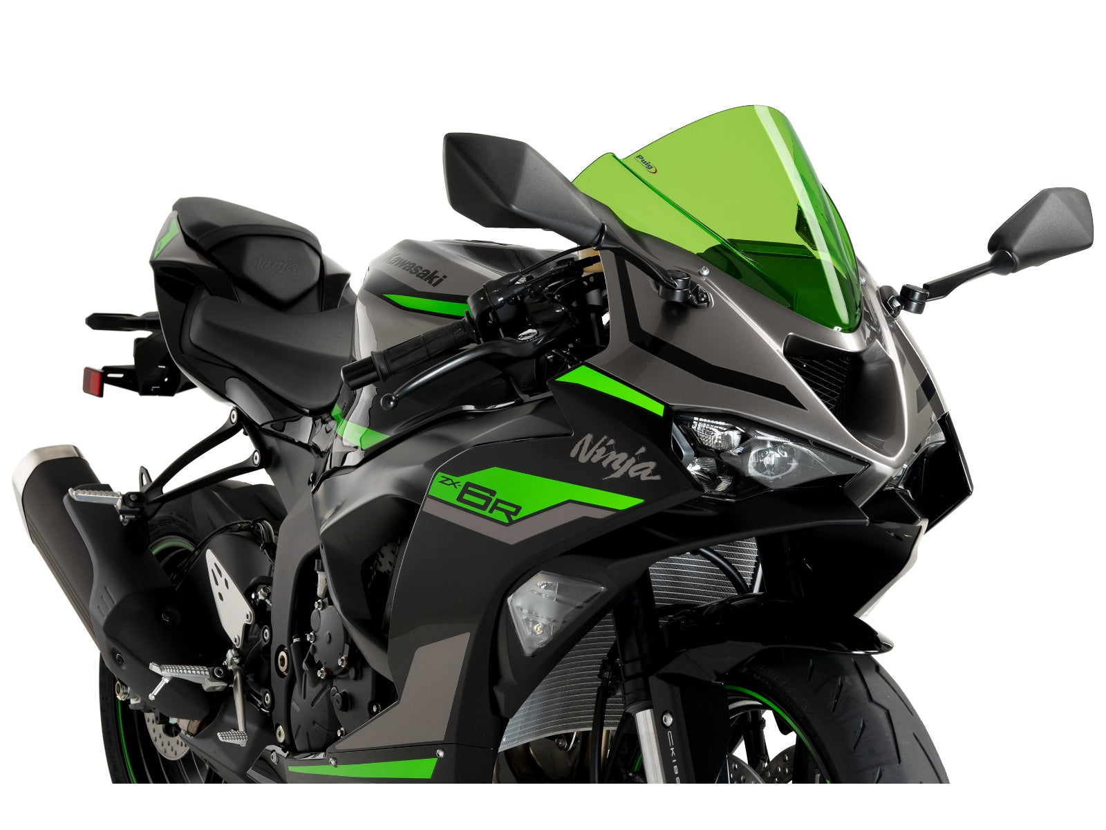 Puig R-Racer Screen In Clear for Kawasaki ZX-6R 636 (24-25)