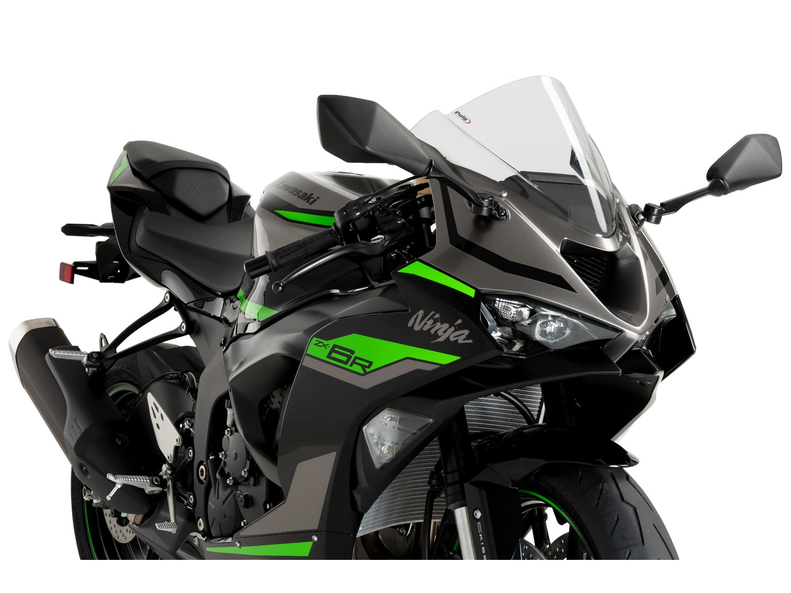 Puig R-Racer Screen In Clear for Kawasaki ZX-6R 636 (24-25)