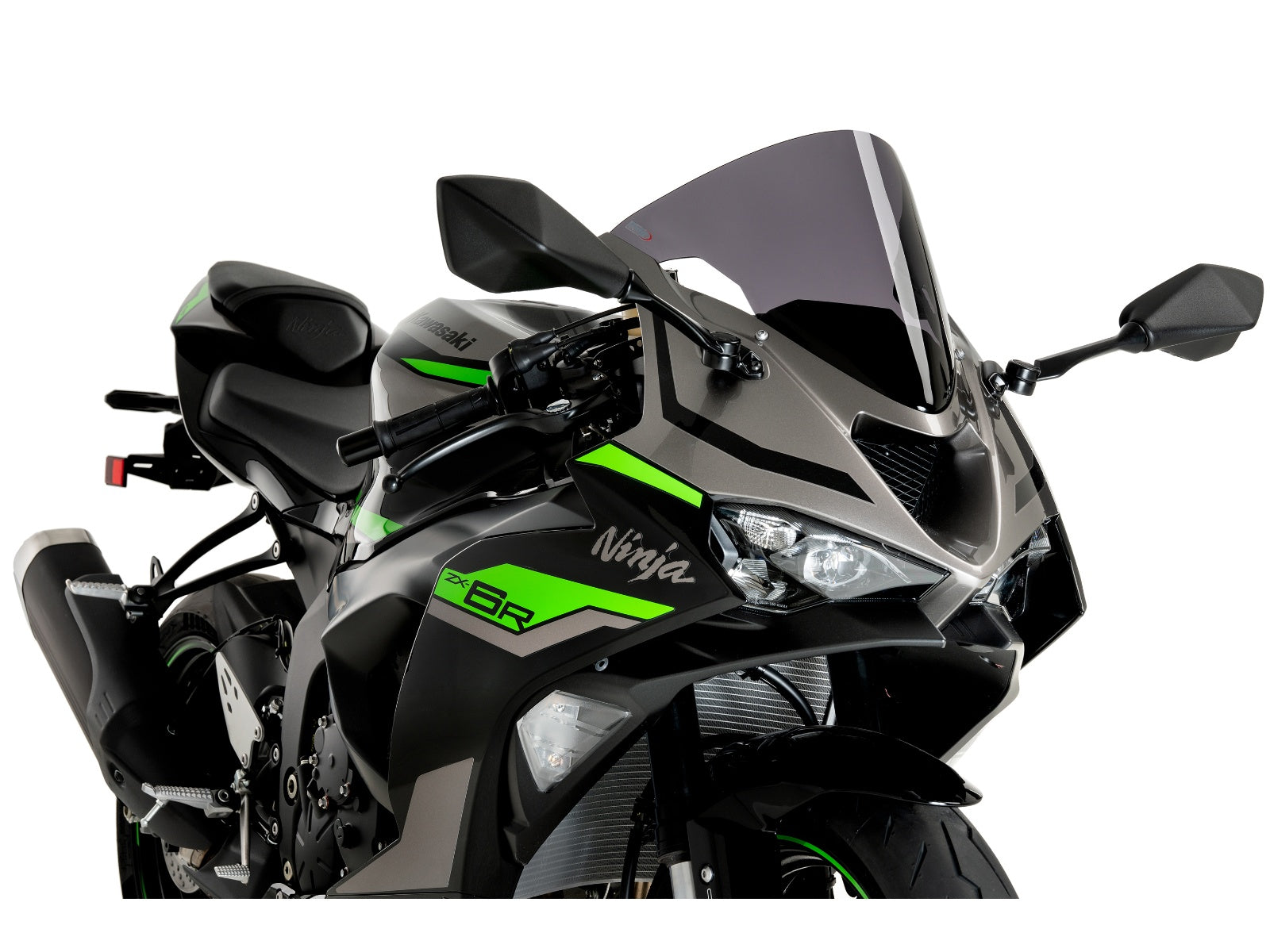 Puig R-Racer Screen In Clear for Kawasaki ZX-6R 636 (24-25)