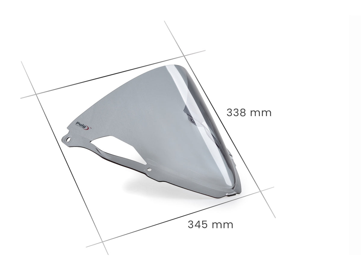 Puig R-Racer Screen In Clear for Kawasaki ZX-6R 636 (24-25)