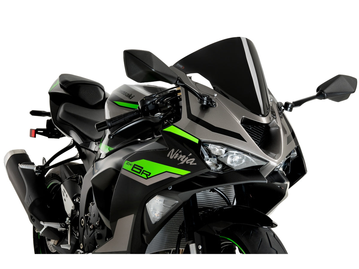 Puig R-Racer Screen In Clear for Kawasaki ZX-6R 636 (24-25)