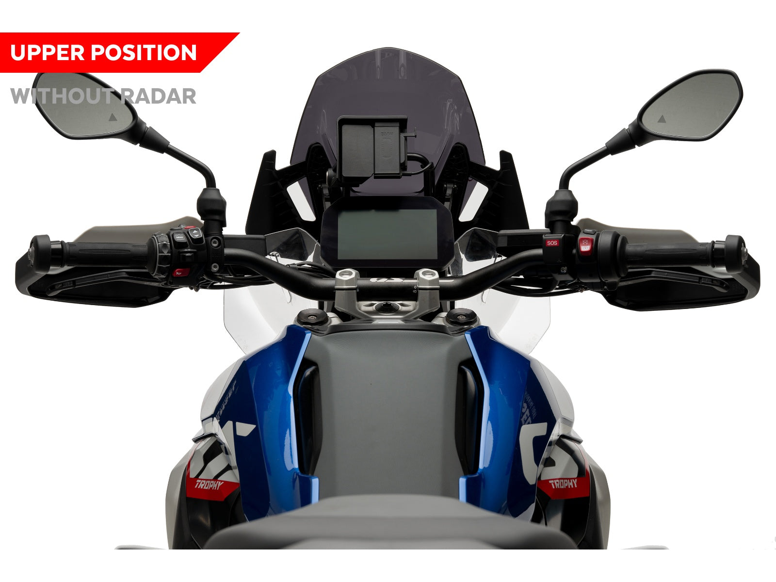 Puig Sport Screen In Clear for BMW R1300 GS (23-25)
