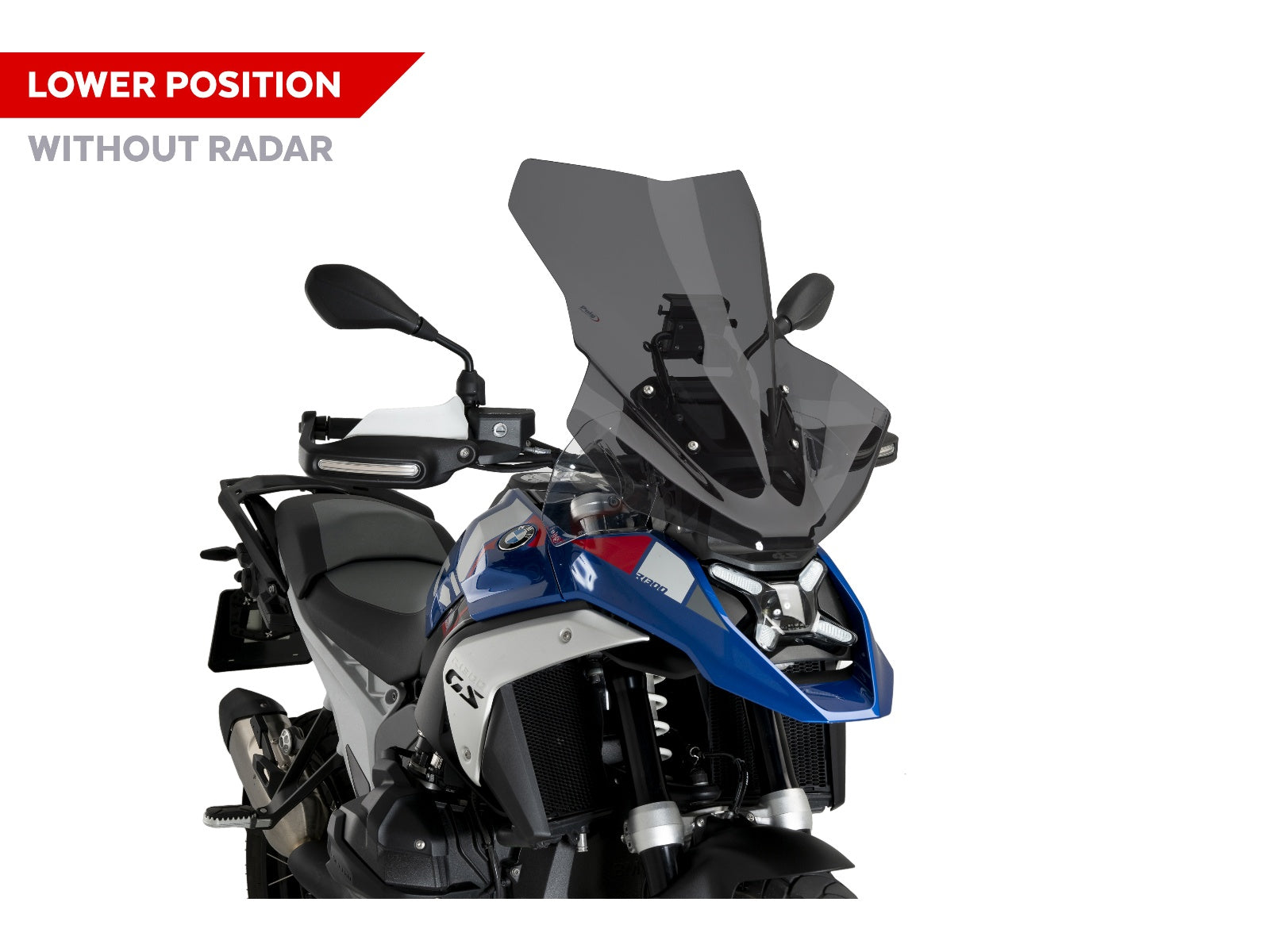 Puig Touring Screen In Clear for BMW R1300 GS (23-25)