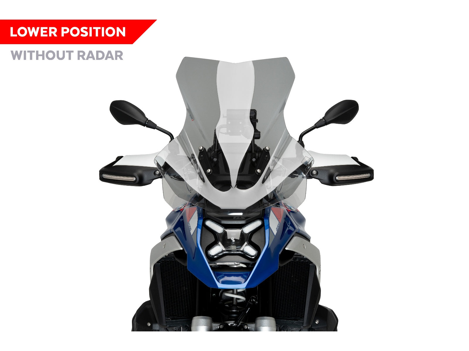 Puig Touring Screen In Clear for BMW R1300 GS (23-25)