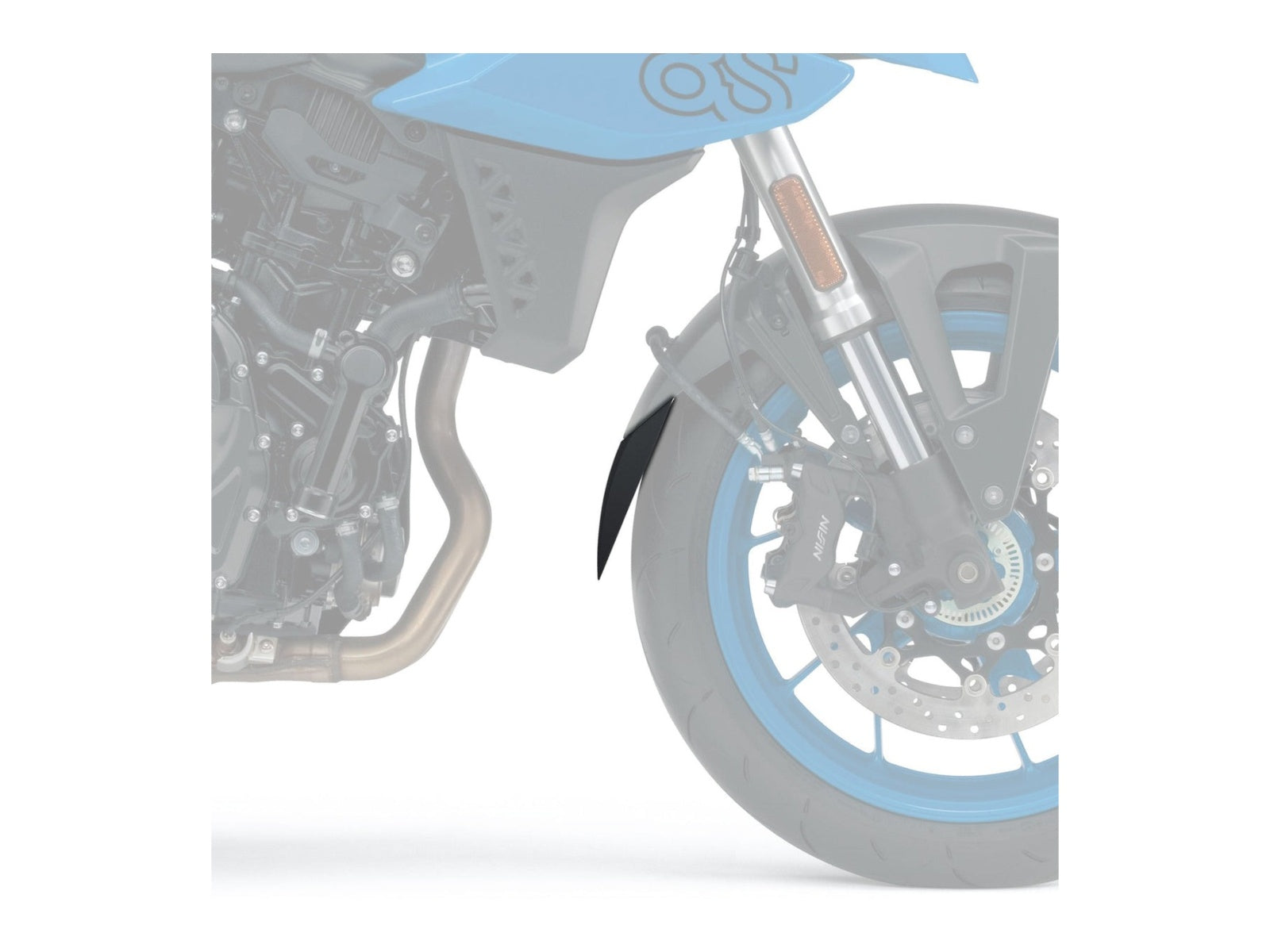 Puig Front Mudguard Extender for Suzuki GSX 8R (24-26)