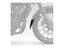 Puig Front Mudguard Extender for Honda CL500 (23-26)