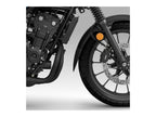 Puig Front Mudguard Extender In Black for Honda CL500 (23-25)