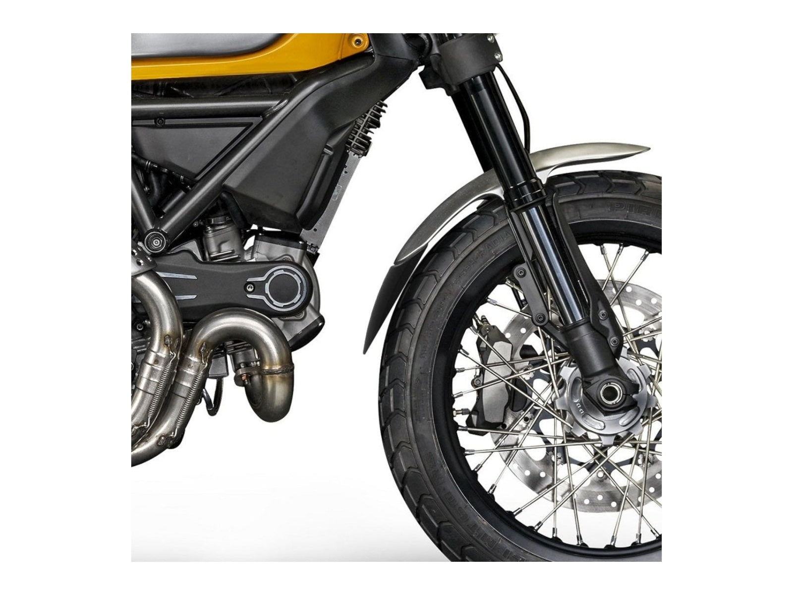 Puig Front Mudguard Extender In Black for Ducati Scrambler Classic (15-18)
