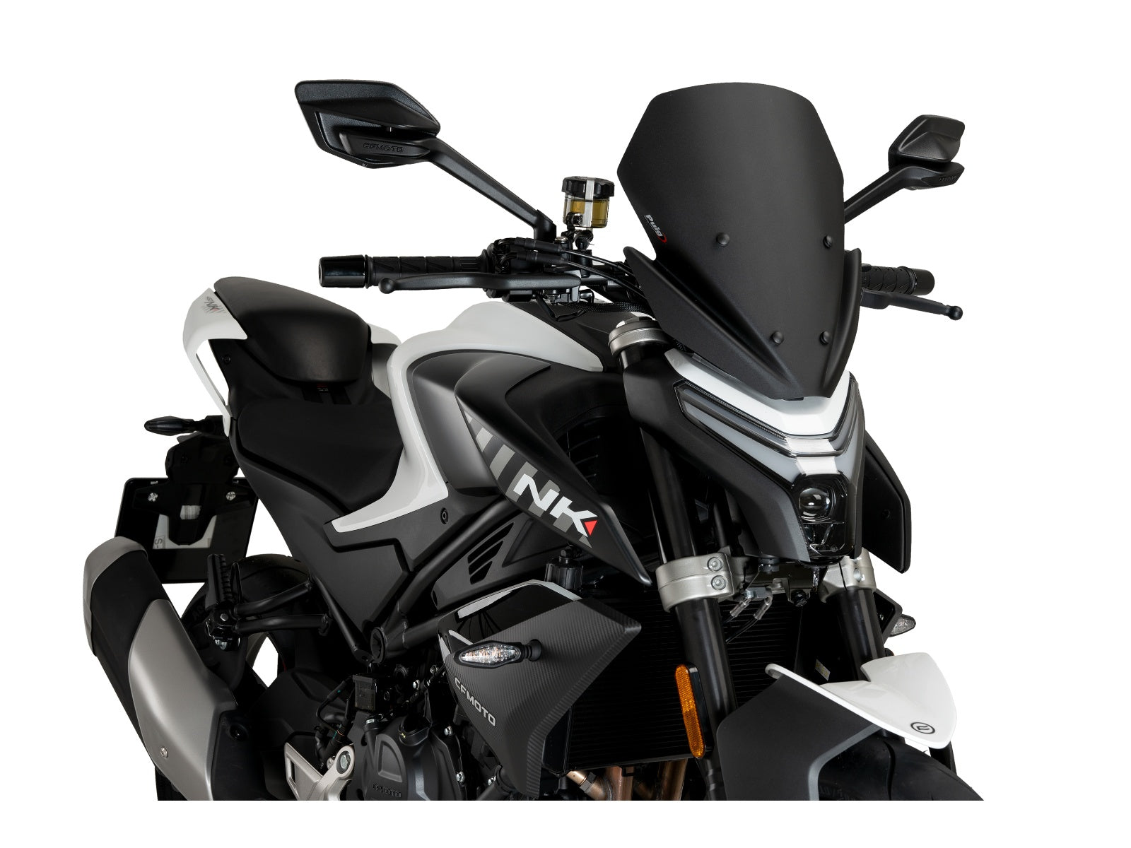 Puig New Generation Sport Screen In Clear for CF Moto 450NK (23-25)