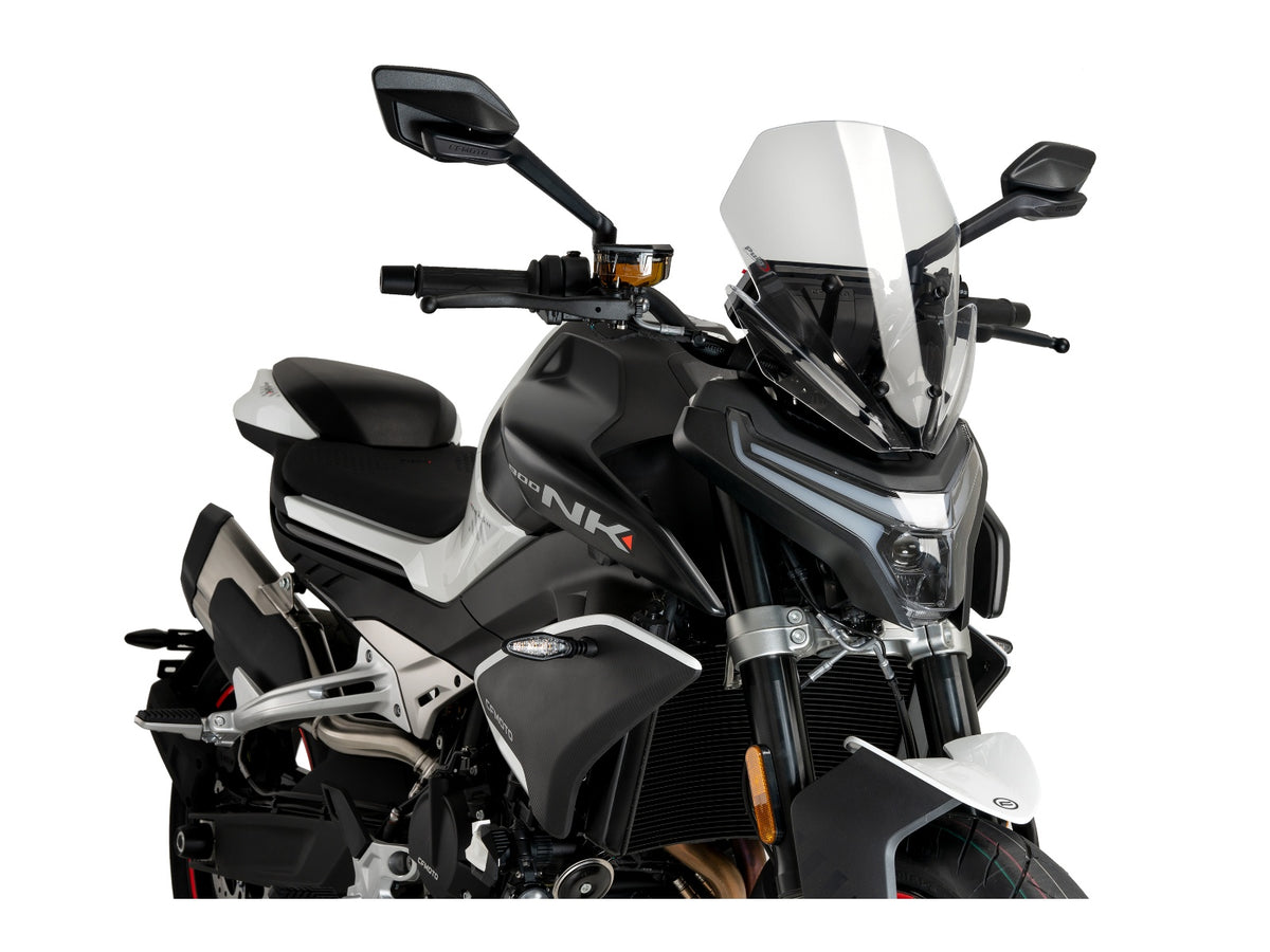 Puig New Generation Sport Screen In Clear for CF Moto 800NK Sport (23-25) Main image