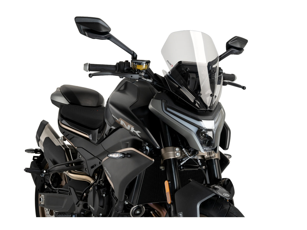 Puig New Generation Sport Screen In Clear for CF Moto 800NK Advanced (23-25) Main image