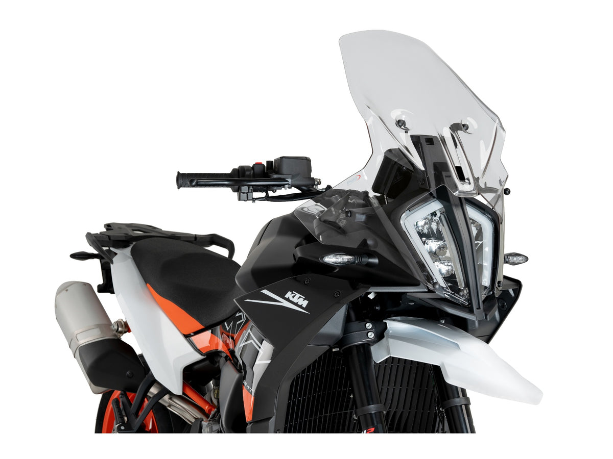 Puig Touring Screen In Clear for KTM 890 SMT (23-24) Main image