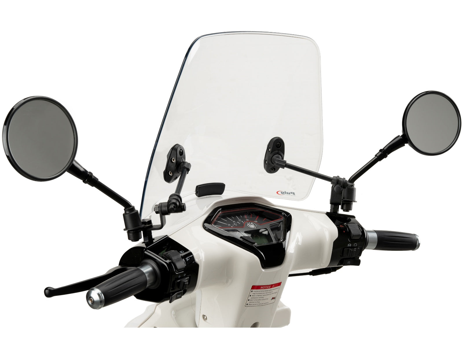 Puig Traffic Screen In Clear for Keeway Sixties 300 (24-25)