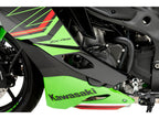 Puig Track Engine Cover In Black for Kawasaki ZX-4R (24-25)