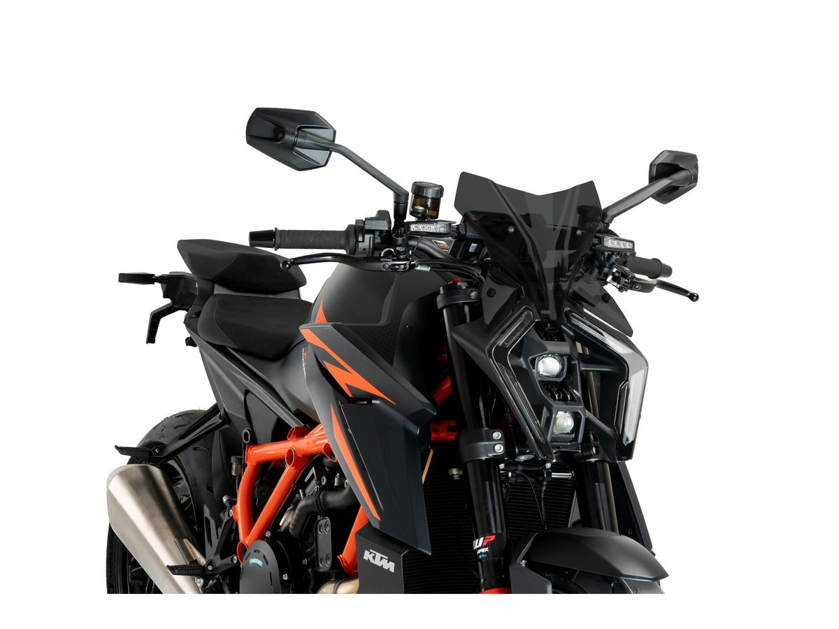 Puig New Generation Sport Screen In Clear for KTM 1390 Super Duke R (24-25)