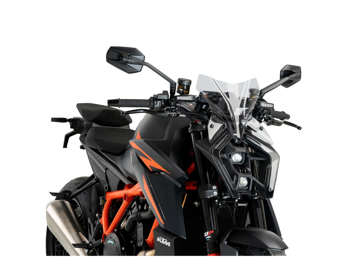 Puig New Generation Sport Screen In Clear for KTM 1390 Super Duke R Evo (24-25)