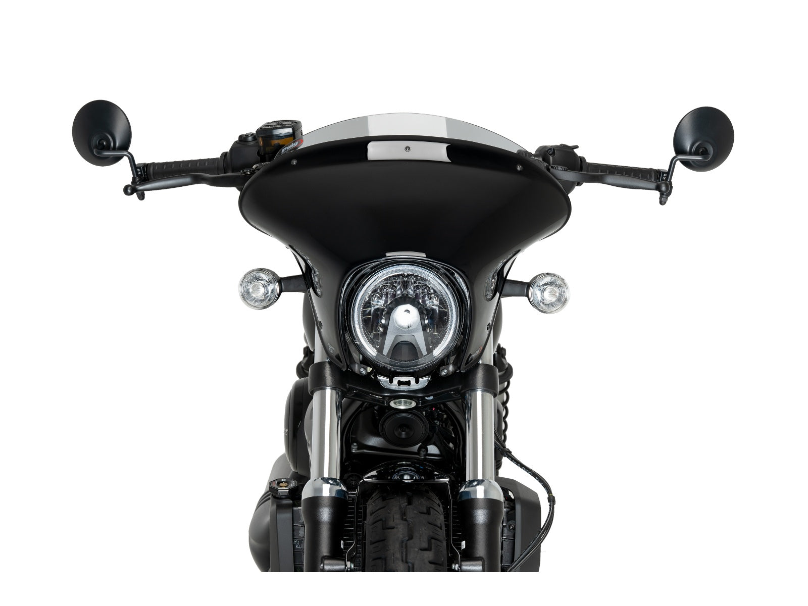 Puig Batwing Sport Screen for Harley Davidson Nightster (23-24) Secondary image