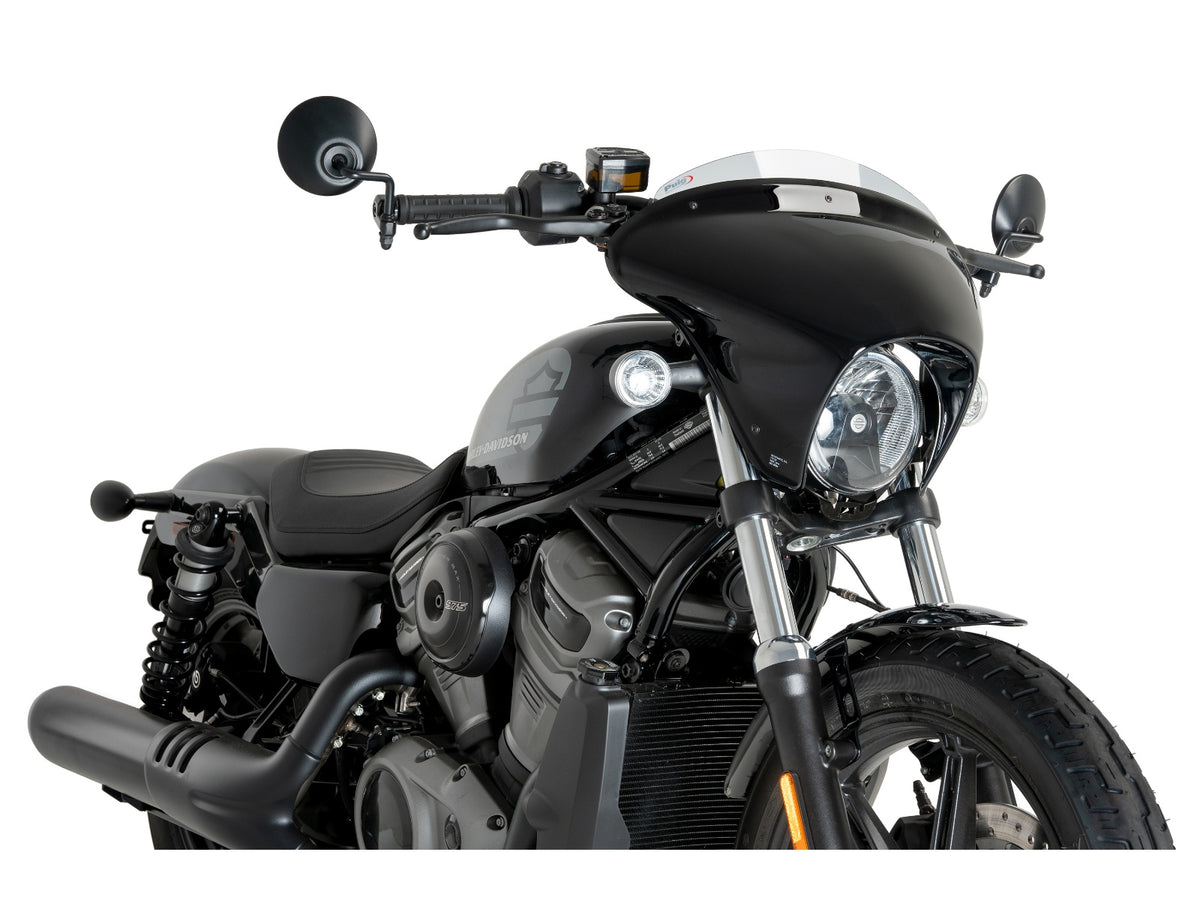 Puig Batwing Sport Screen In Clear for Harley Davidson Nightster Special (23-24) Main image