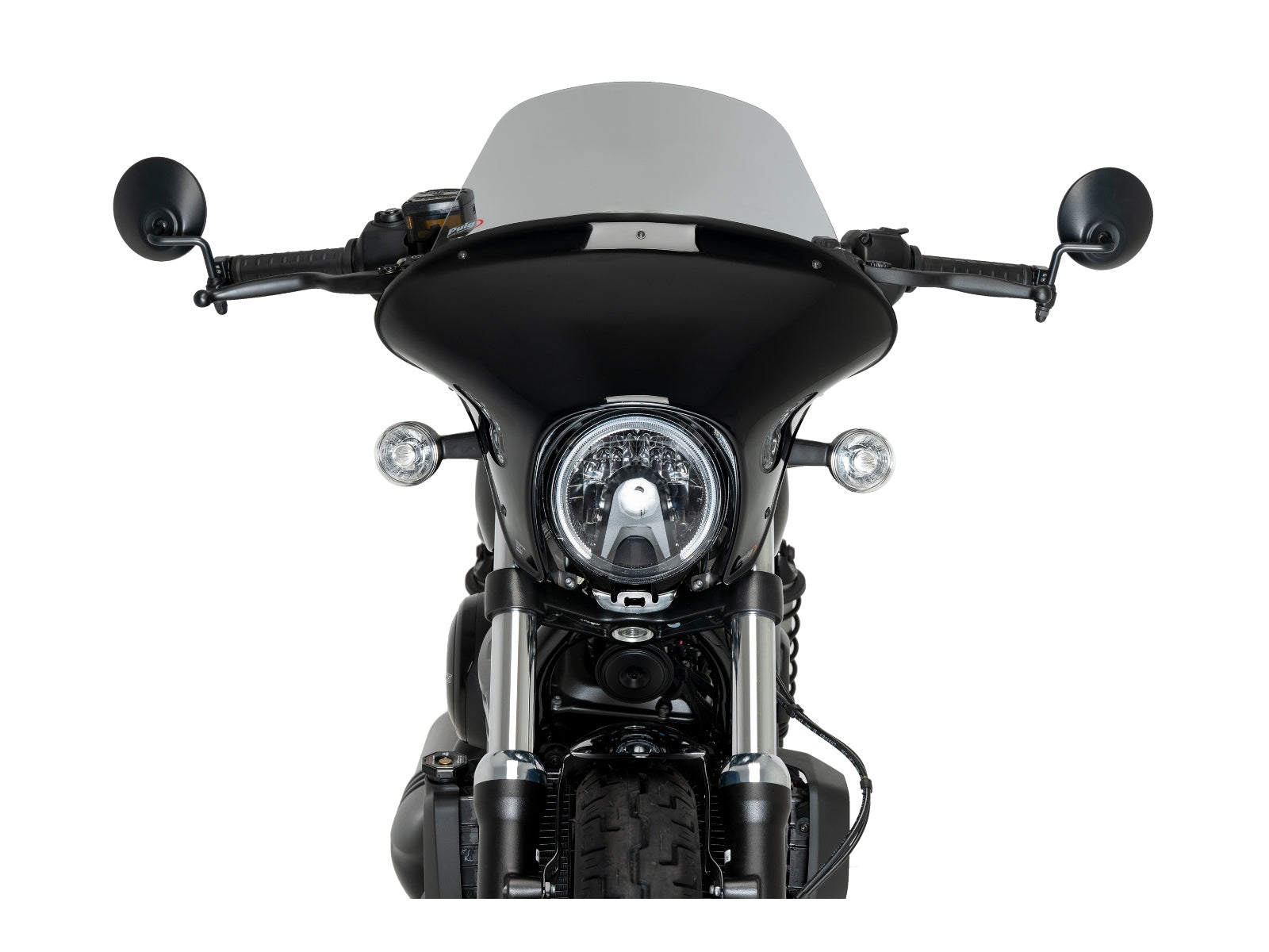 Puig Batwing Sport Screen for Harley Davidson Nightster (23-24) Secondary image