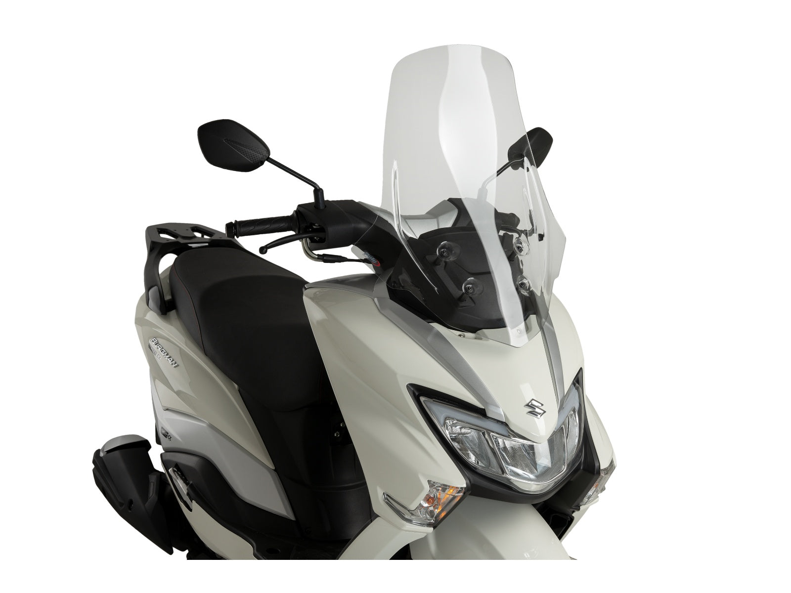 Puig V-Tech Line Touring Screen In Clear for Suzuki Burgman street 125 EX (23-25)