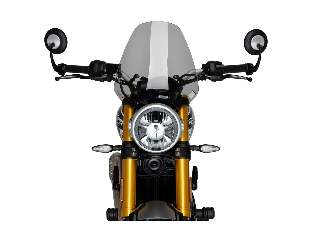 Puig New Generation Sport Screen In Clear for Triumph Speed 400 (24-25)
