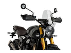 Puig New Generation Sport Screen In Clear for Triumph Scrambler 400 X (24-25)