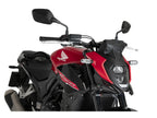 Puig Naked Front Downforce Spoilers In Matt Black for Honda CB500 Hornet (24-25)