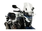 Puig Adjustable Twin Screen In Clear for Honda CB500 F (16-24)