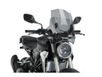 Puig Adjustable Twin Screen In Clear for Honda CB300 R Neo Sports Cafe (18-19)