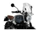 Puig Adjustable Twin Screen In Clear for BMW R Nine T Scrambler (19-24)